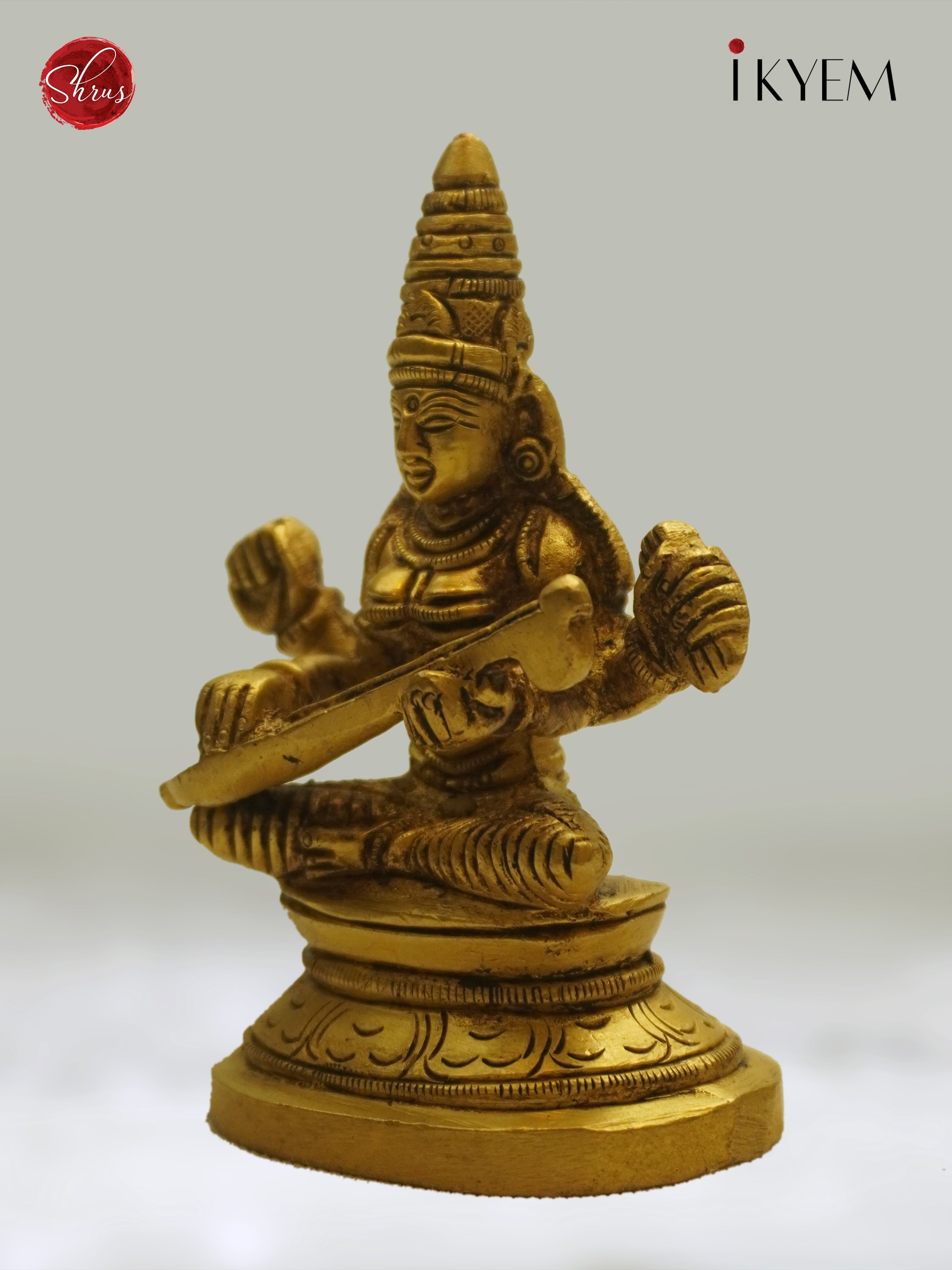 3E31175 - Lord Saraswathi Idol - Shop on ShrusEternity.com