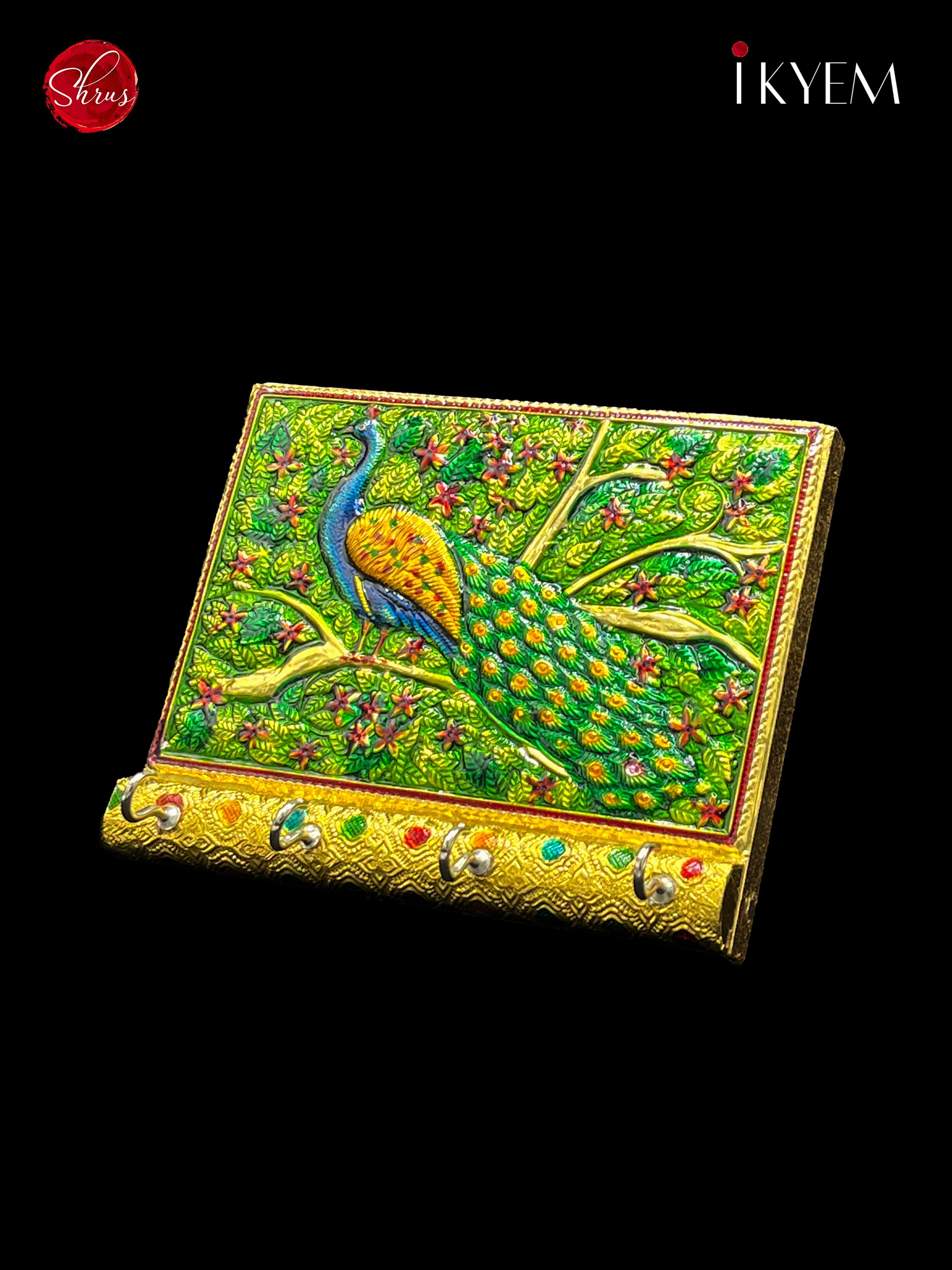 3H03014 - Peacock Key Holder - Shop on ShrusEternity.com