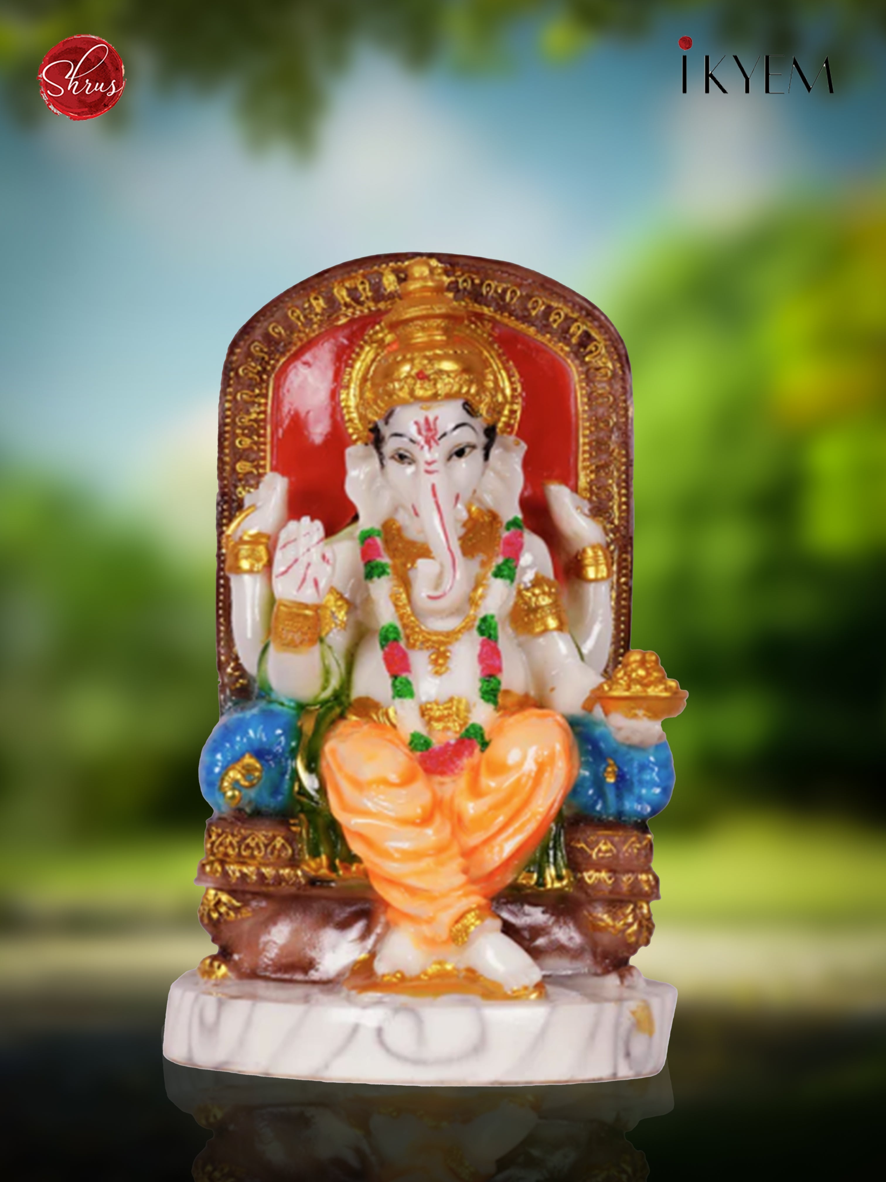 Ganesha Idol(Poly Resin)- Return Gift