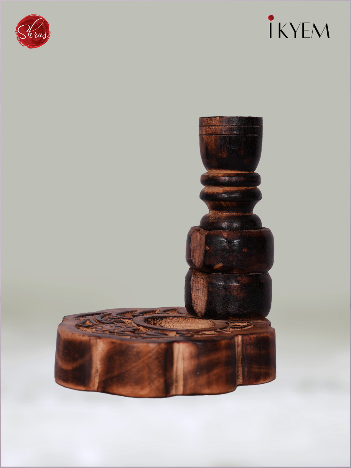 Wooden Candle Holder - Return Gift