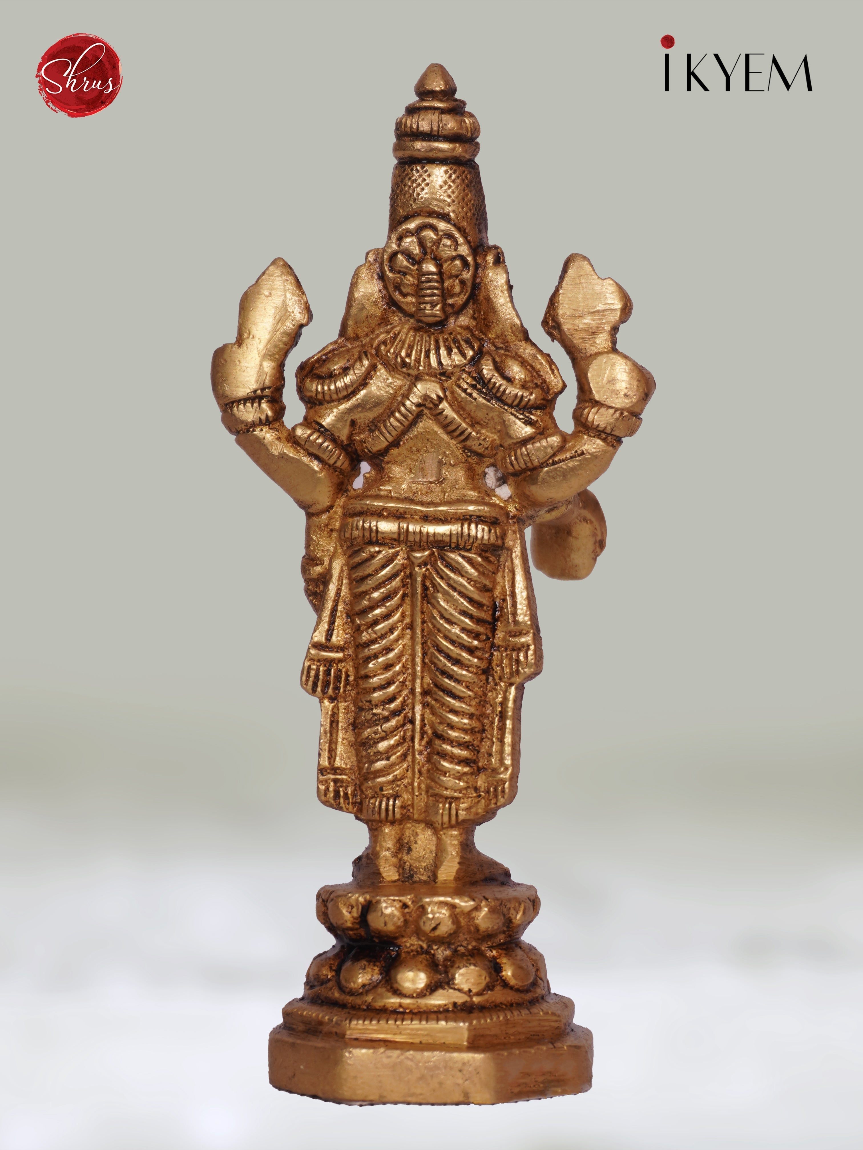 3H01104 - Balaji idol - Shop on ShrusEternity.com