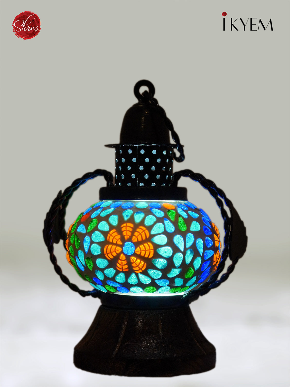 Wooden Hand Crafted Lamp - Return Gift