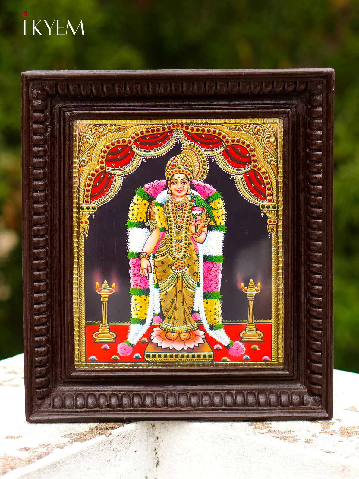 Andal Tanjore Painting