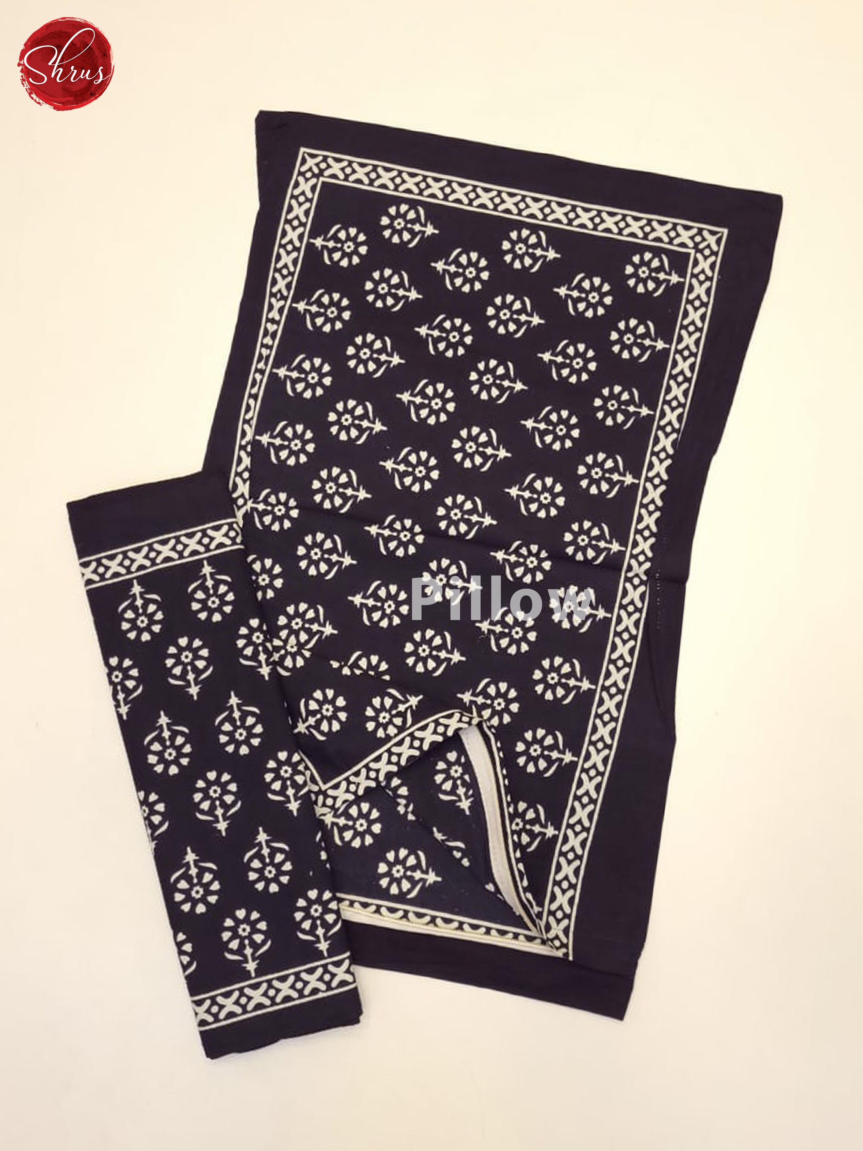 Black & Cream - Jaipuri Printed Double Bed Spread