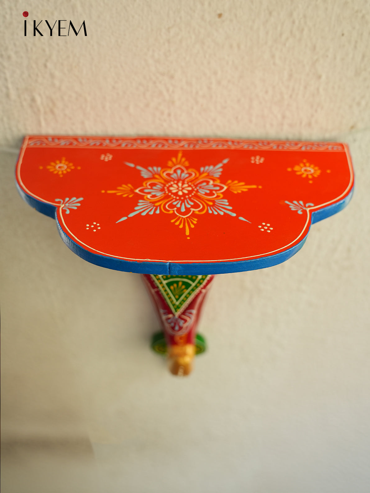 wooden handpainted Wall Stand