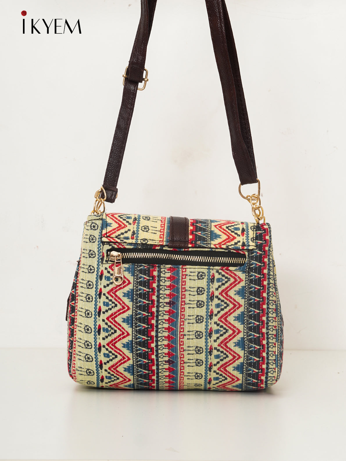 Cream - Ajrakh Handbags