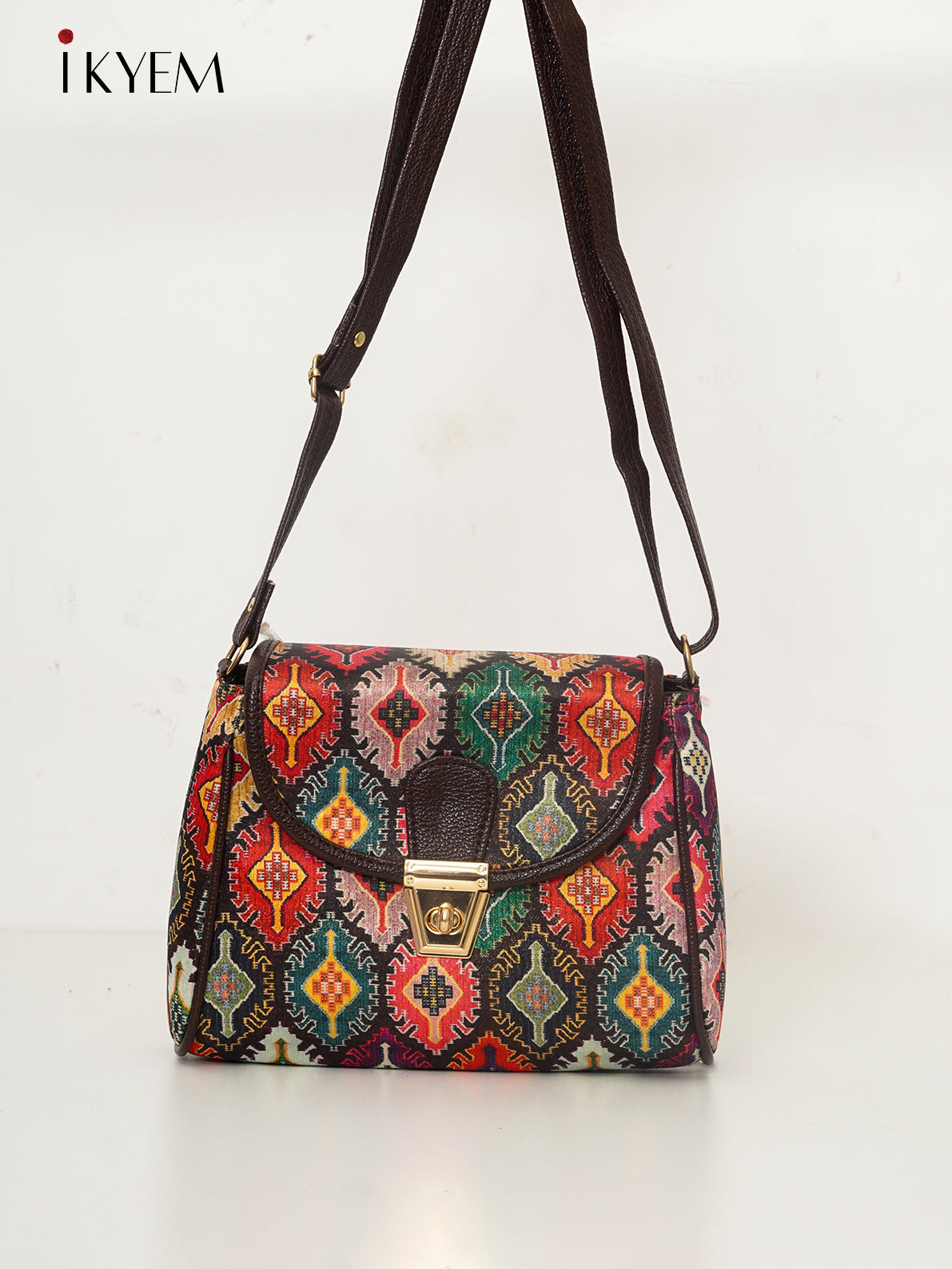 Red & Brown - Ajrakh Handbags