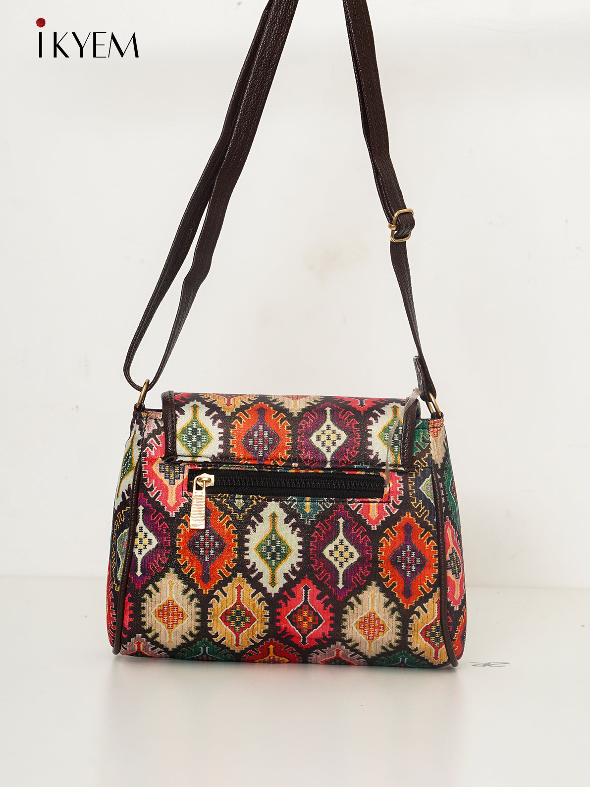 Red & Brown - Ajrakh Handbags