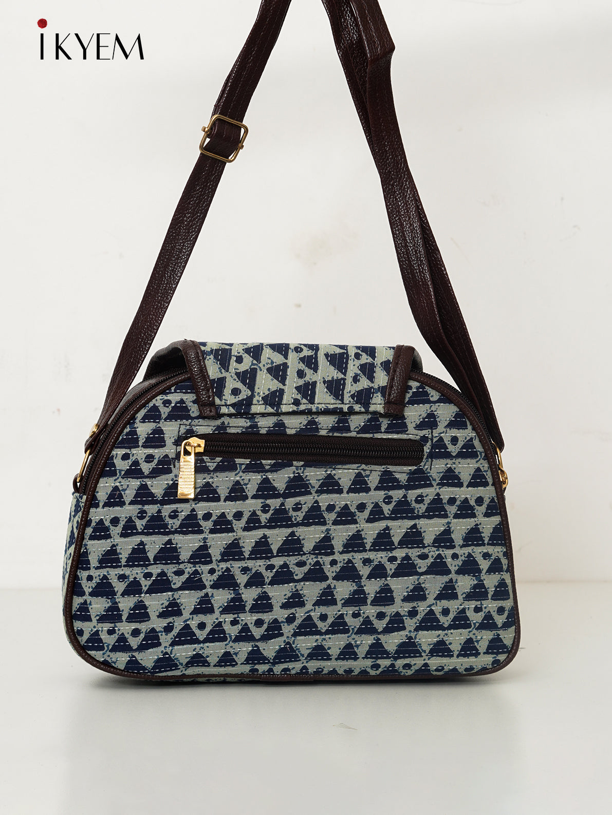 Blue - Ajrakh Handbag