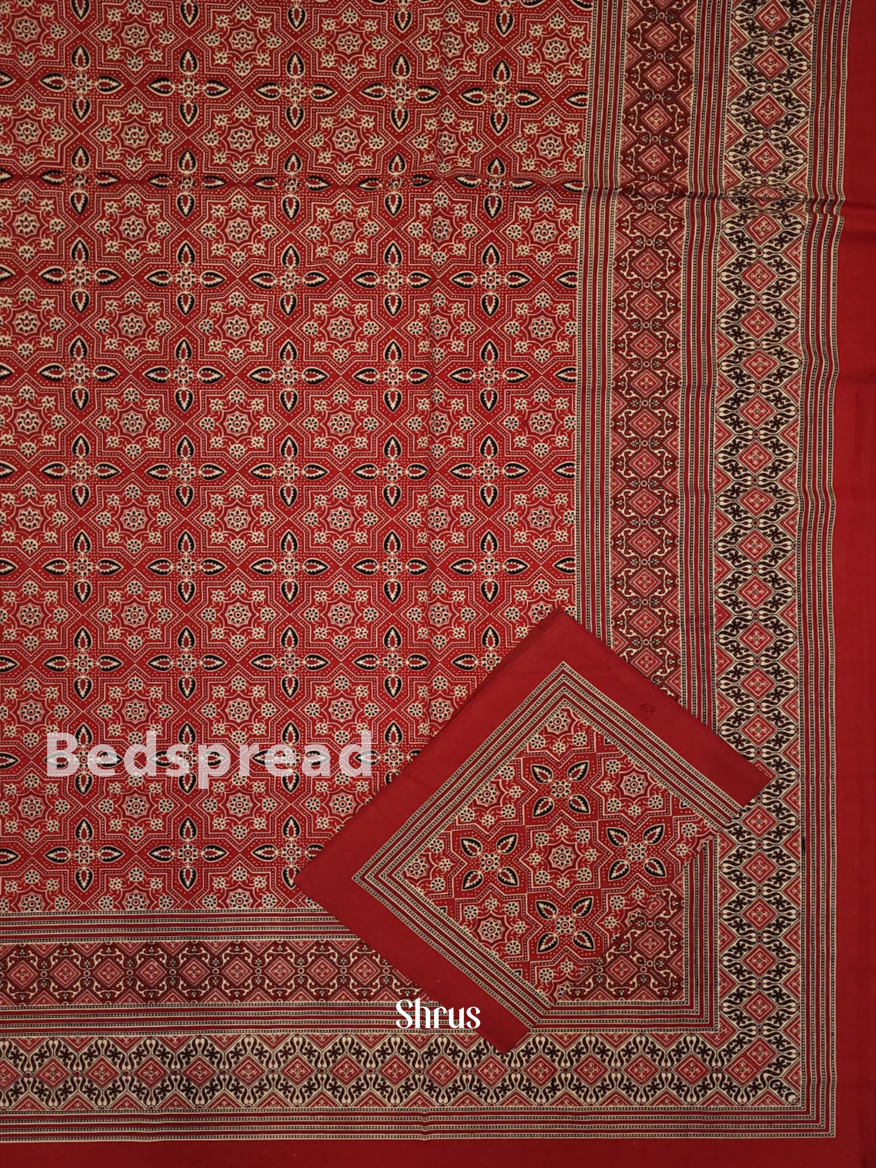 Red & Black - Bed Spreads