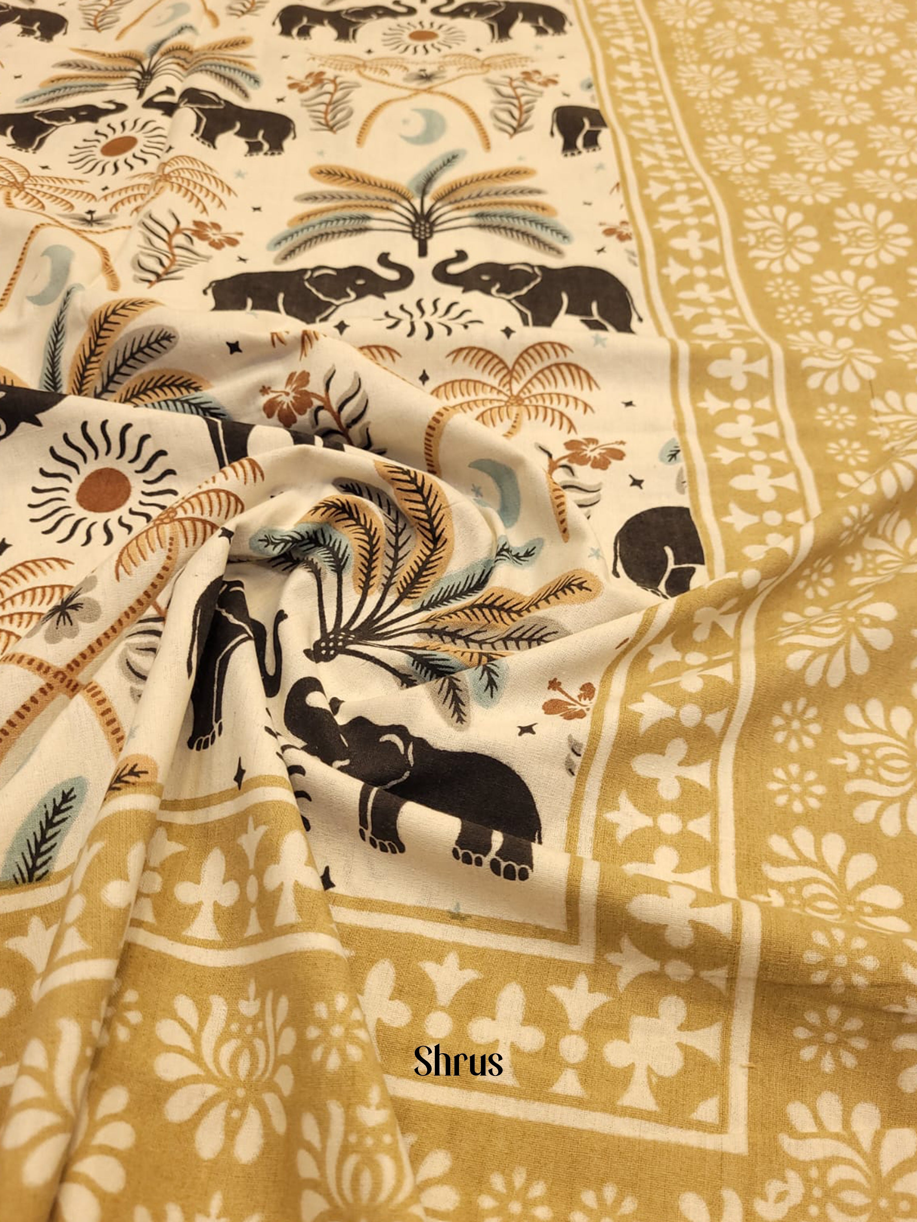 Cream & Beige - Bed Spreads