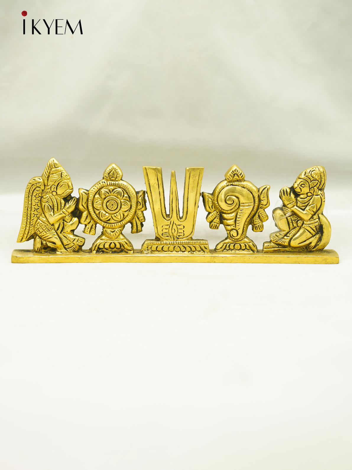 Brass Shanku Chakra Thiru Namam stand