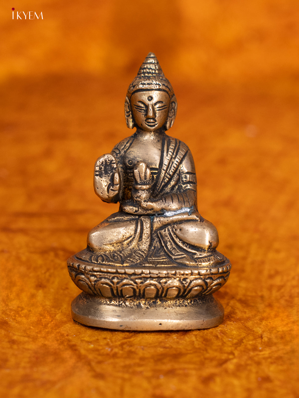 Brass Buddha Idol - 4FJ14063