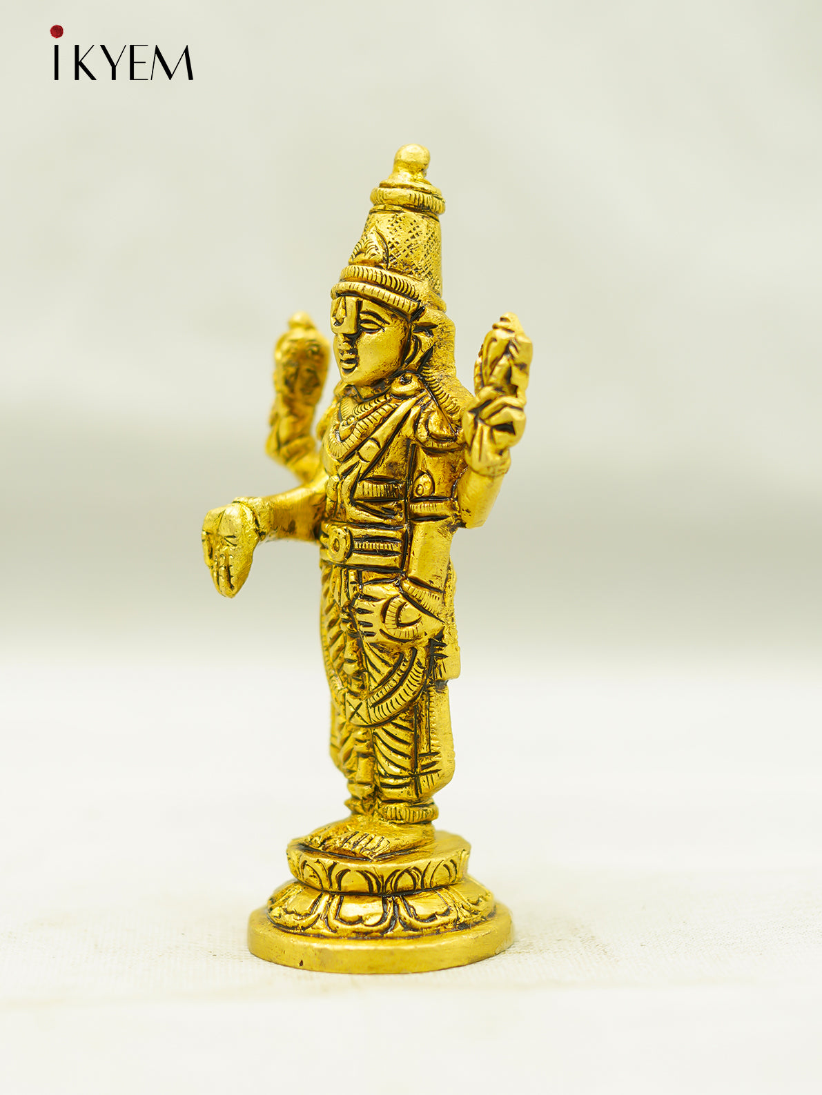 Brass Vishnu Idol