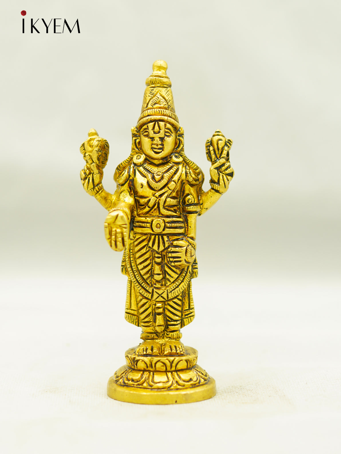 Brass Vishnu Idol