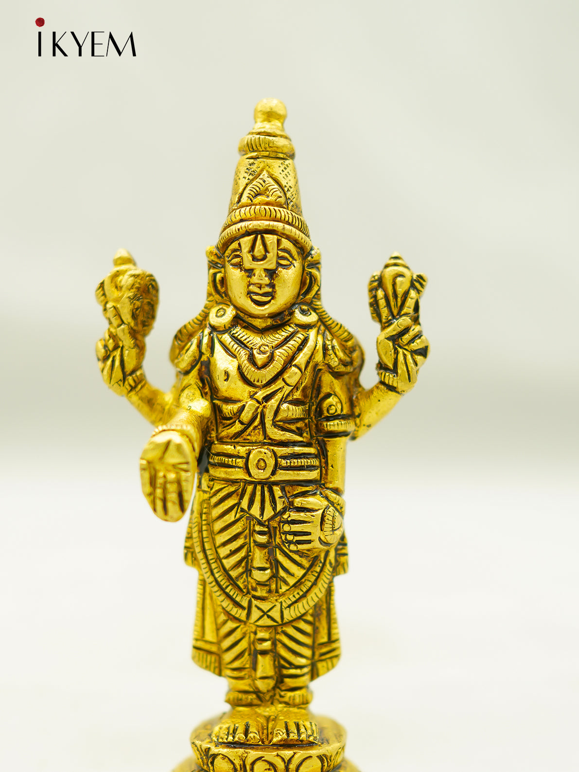 Brass Vishnu Idol