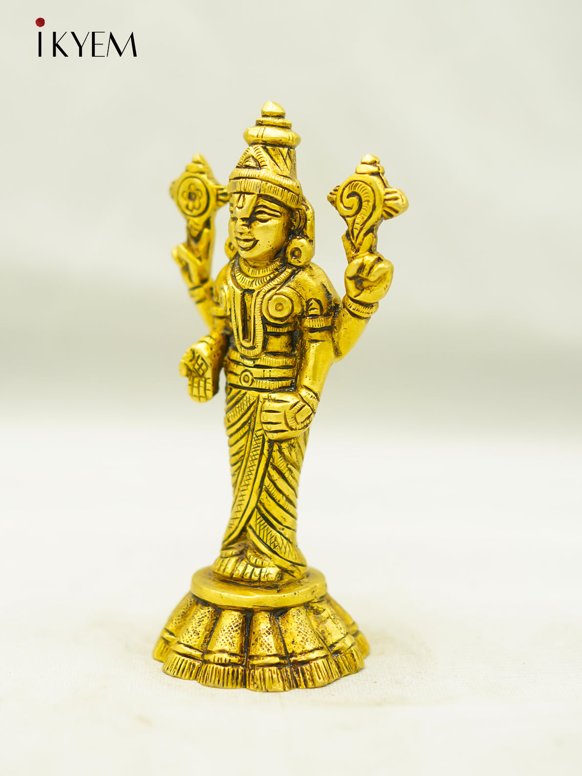 Brass Vishnu Idol