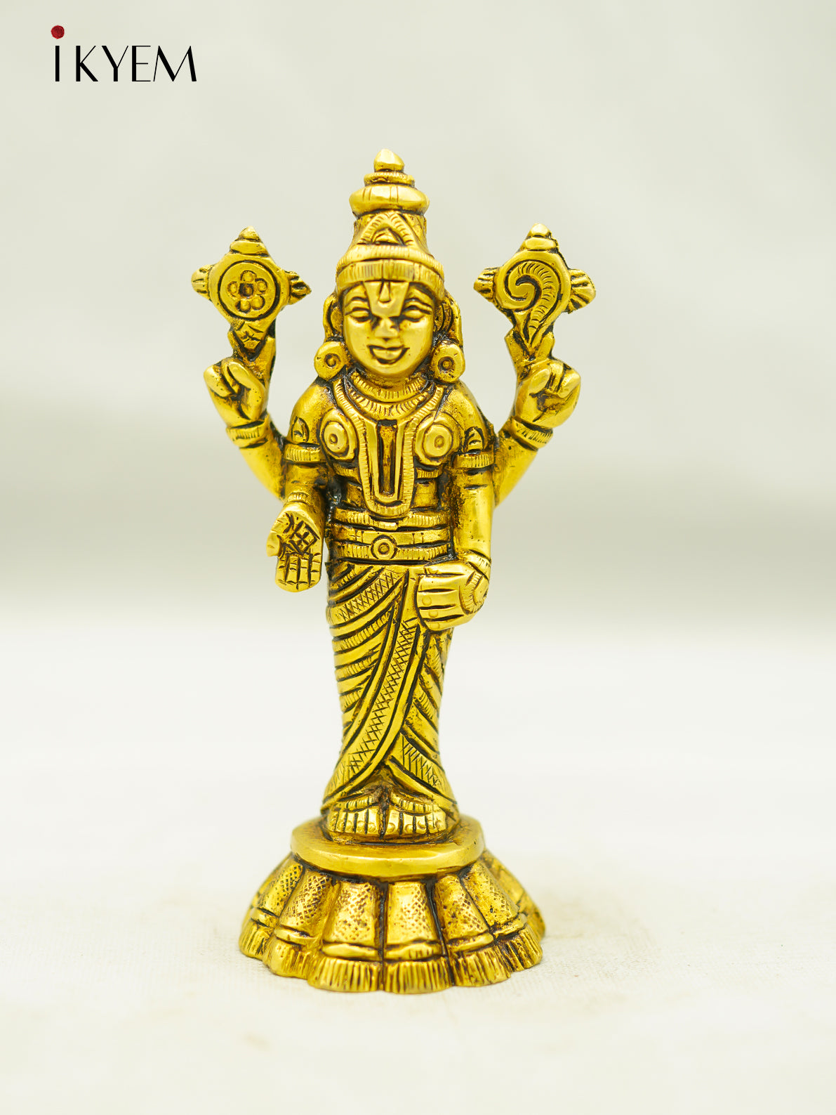 Brass Vishnu Idol