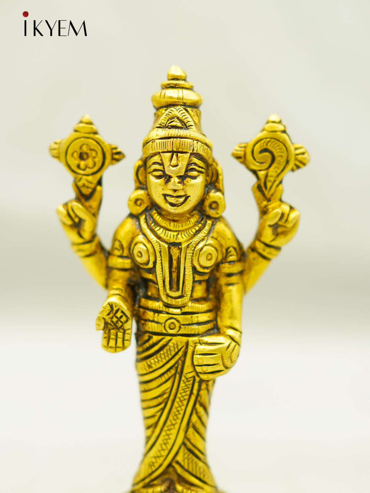 Brass Vishnu Idol