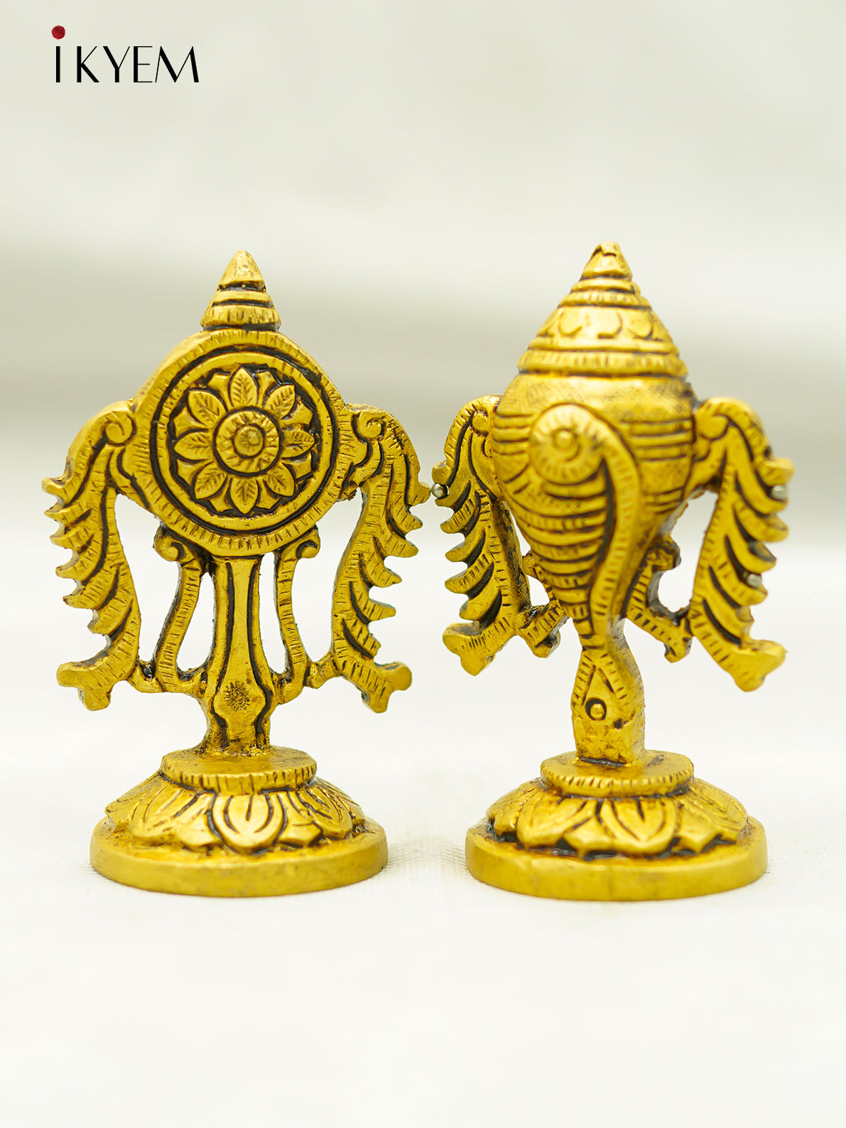 Brass Sangu Chakram Stand