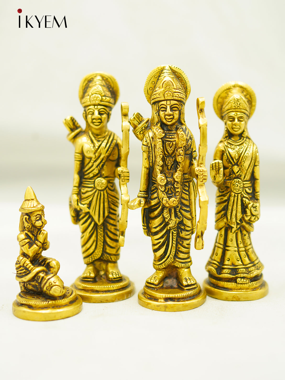 Brass Ram Darbar Idols