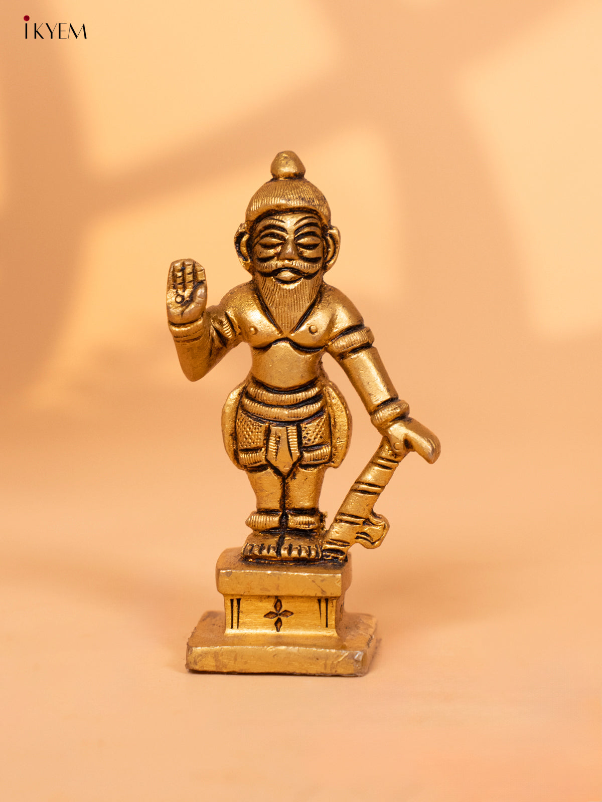 Brass Parasuram Idol - 3.3 Inch-4FJ14085