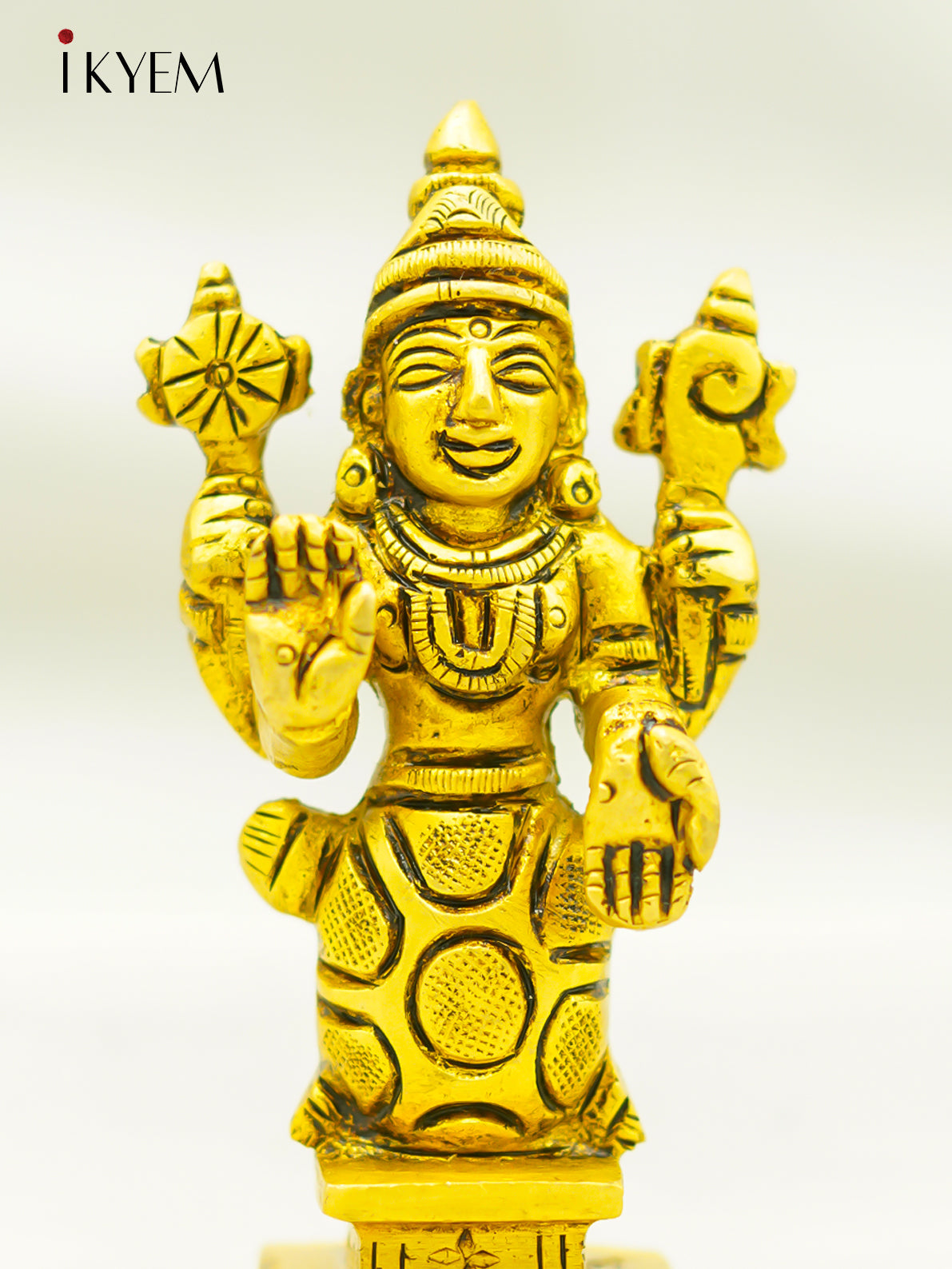 Brass Visnu Kurma Avatar Idol