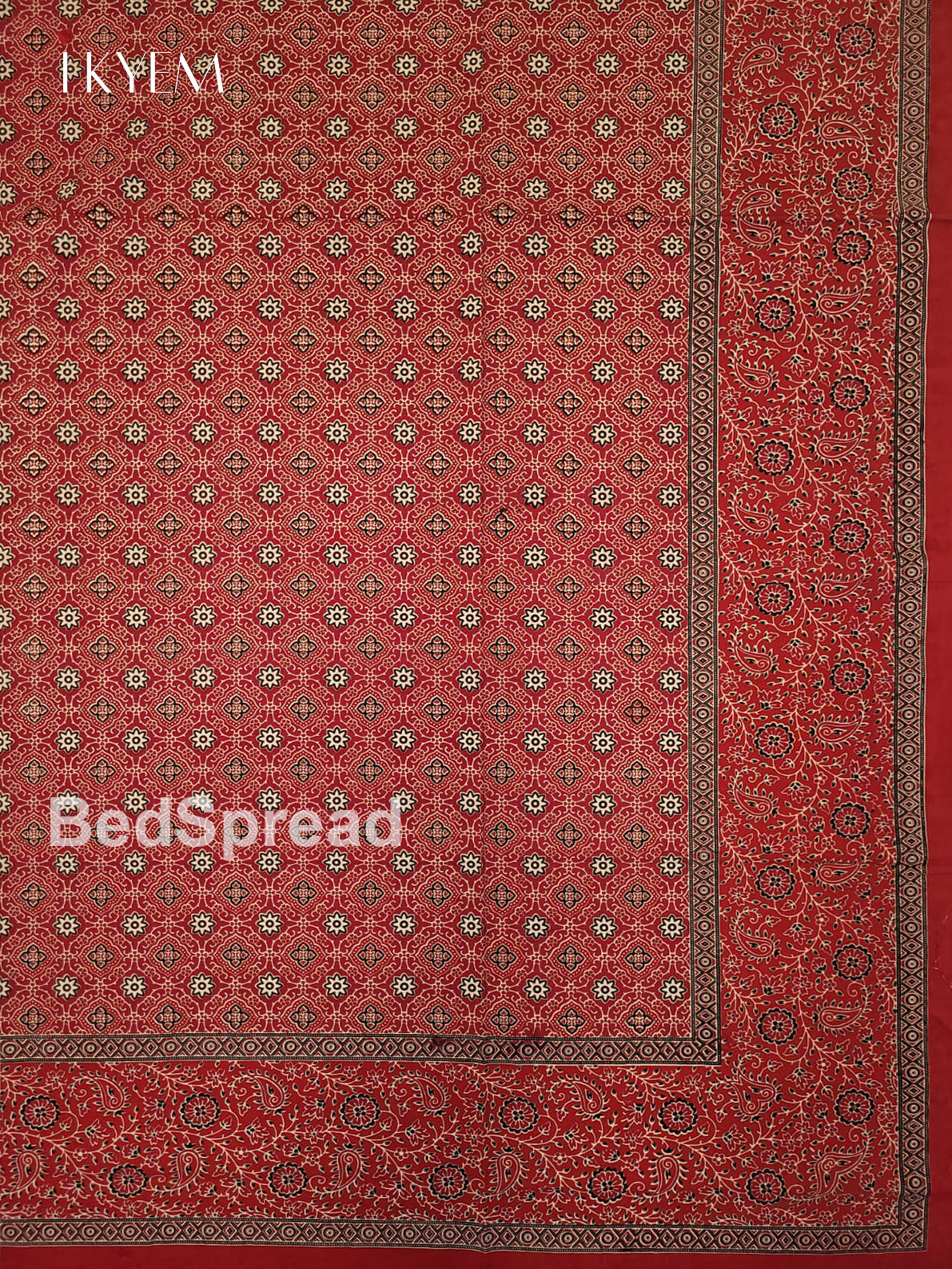 Red & Black - Bed Spread