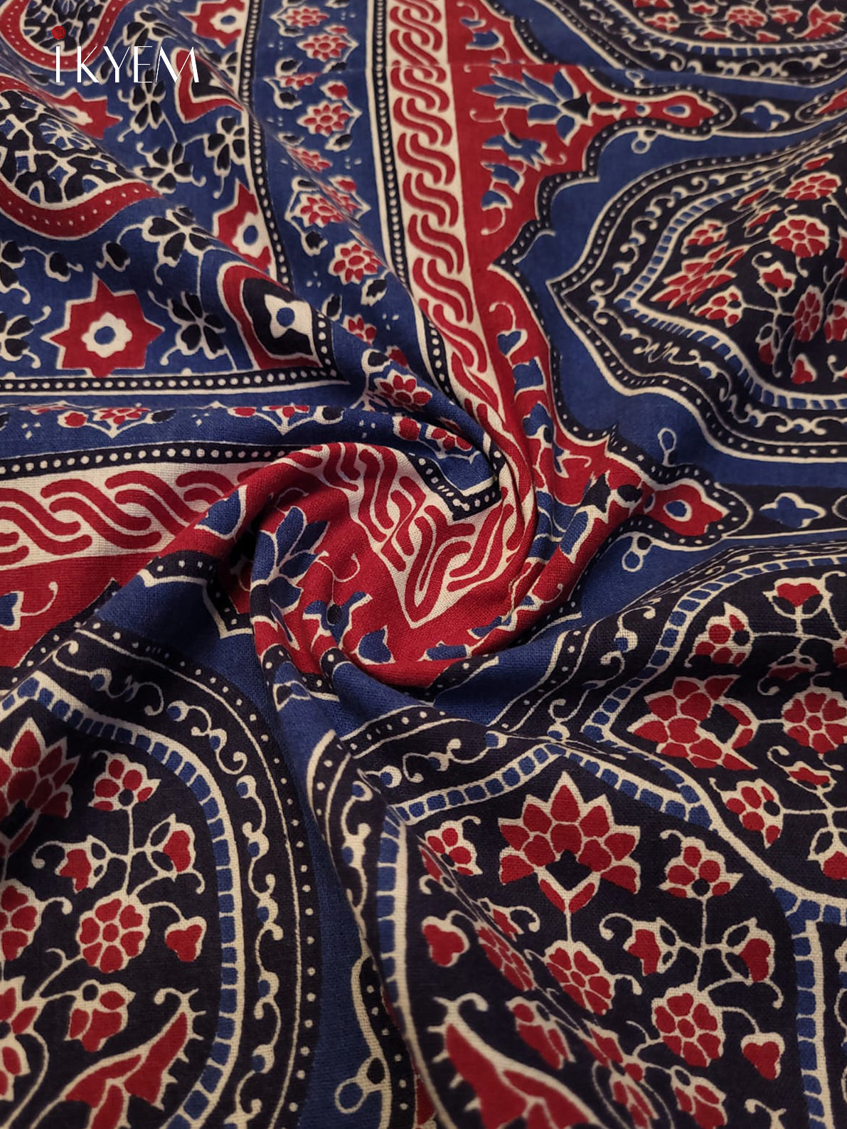 Blue & Red - Bed Spread