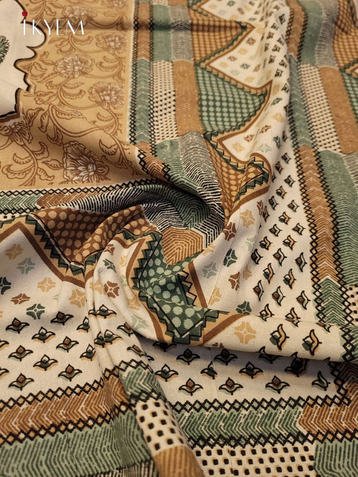 Sandal & Green - Bed Spread