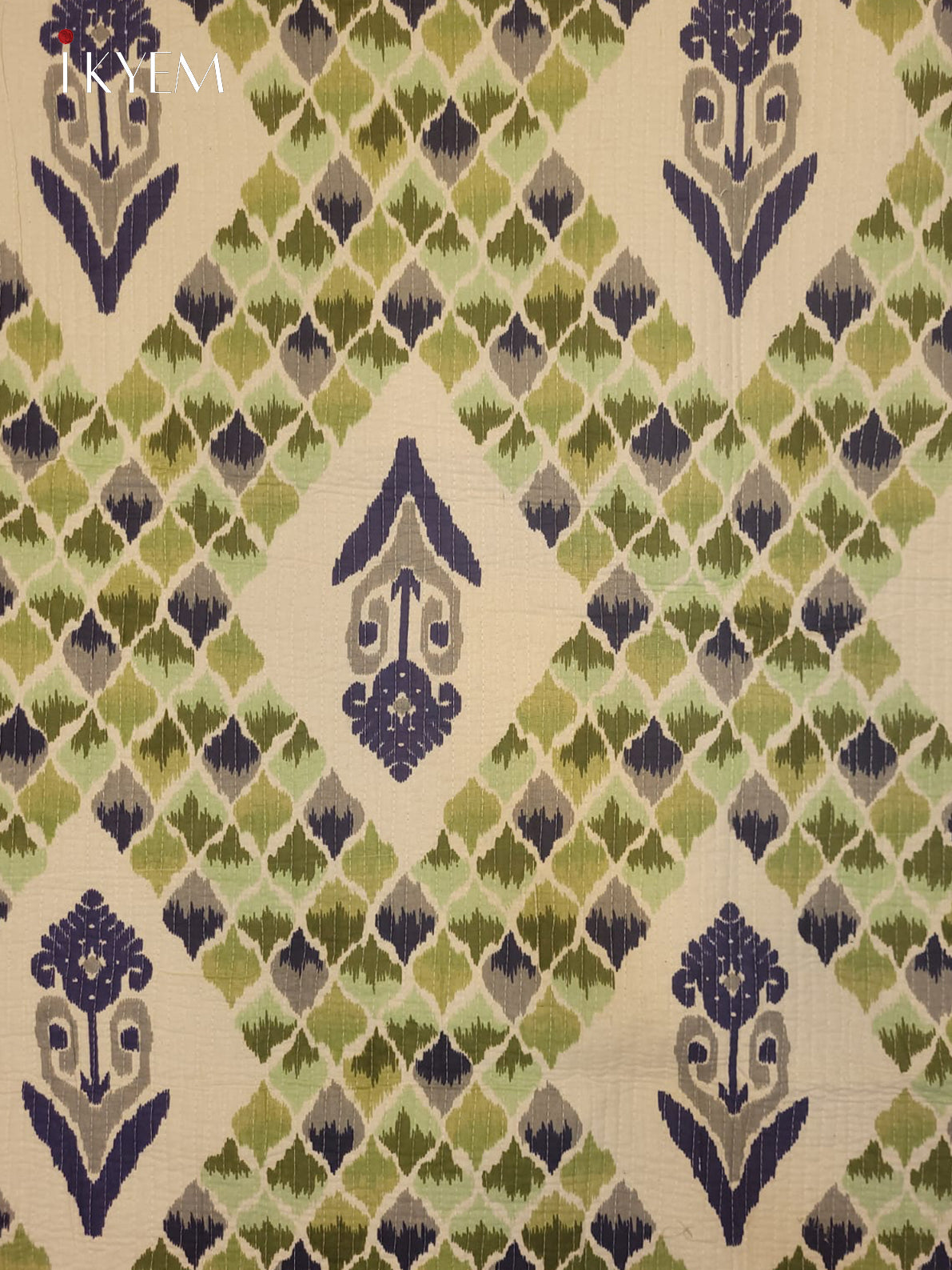 Cream & Lite Green - Quilt Set