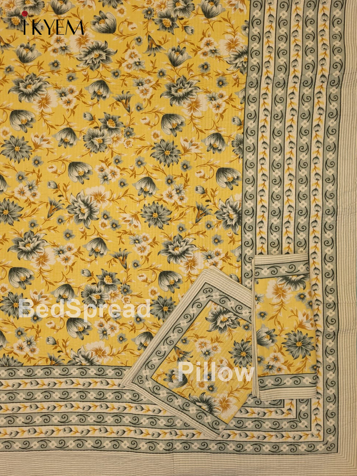 Yellow & Cream - Quilt Set