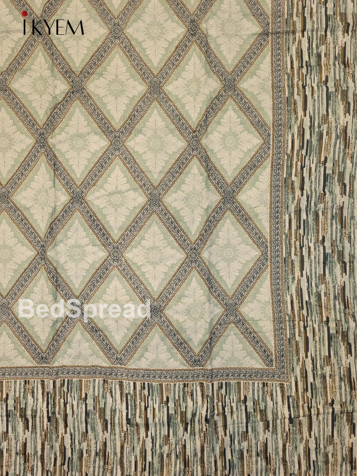 Green & Grey Dohar - Single - 4GJ03279