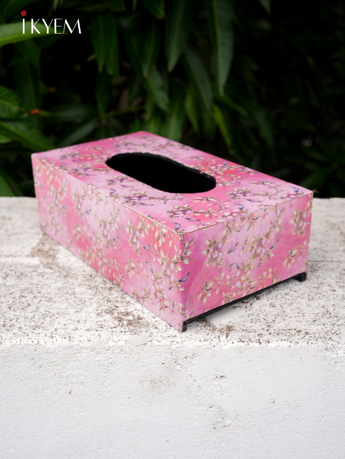 Printed Wooden Tissue Box