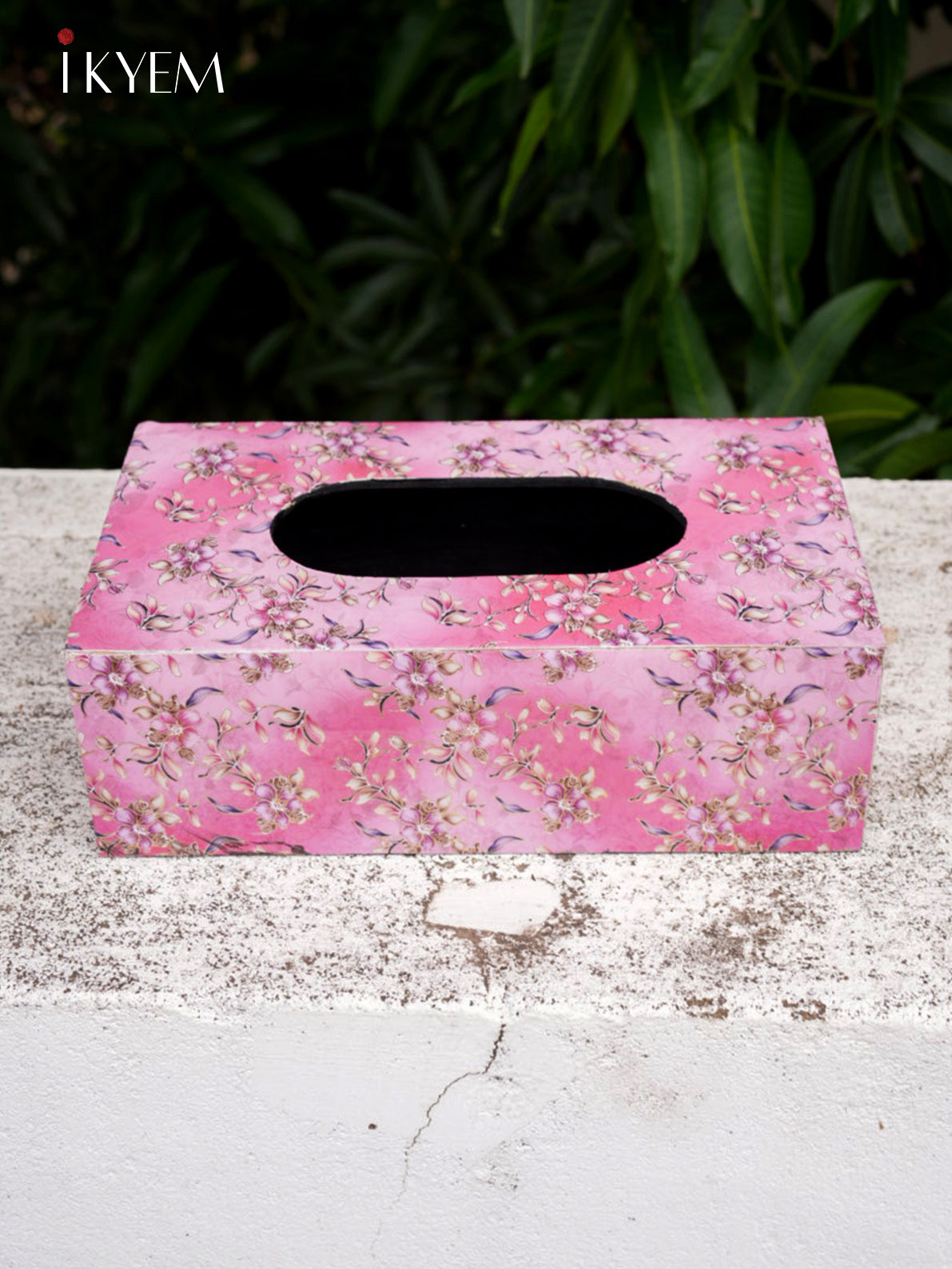 Printed Wooden Tissue Box