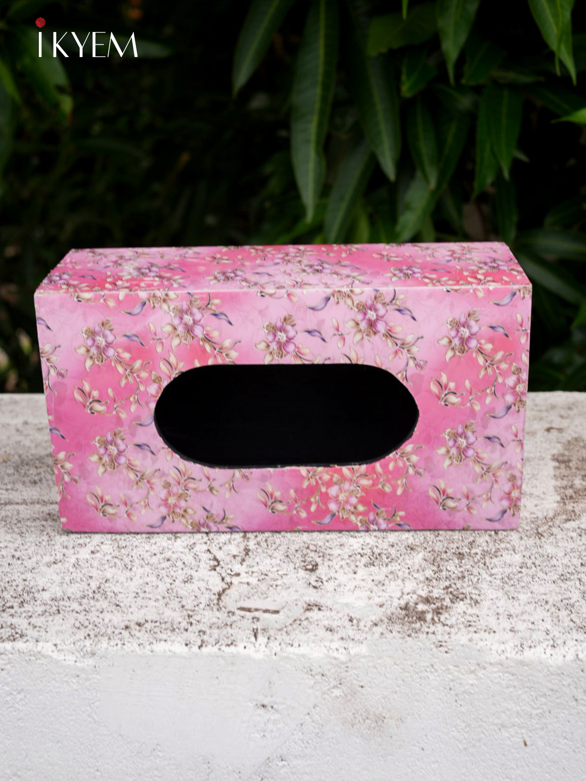 Printed Wooden Tissue Box