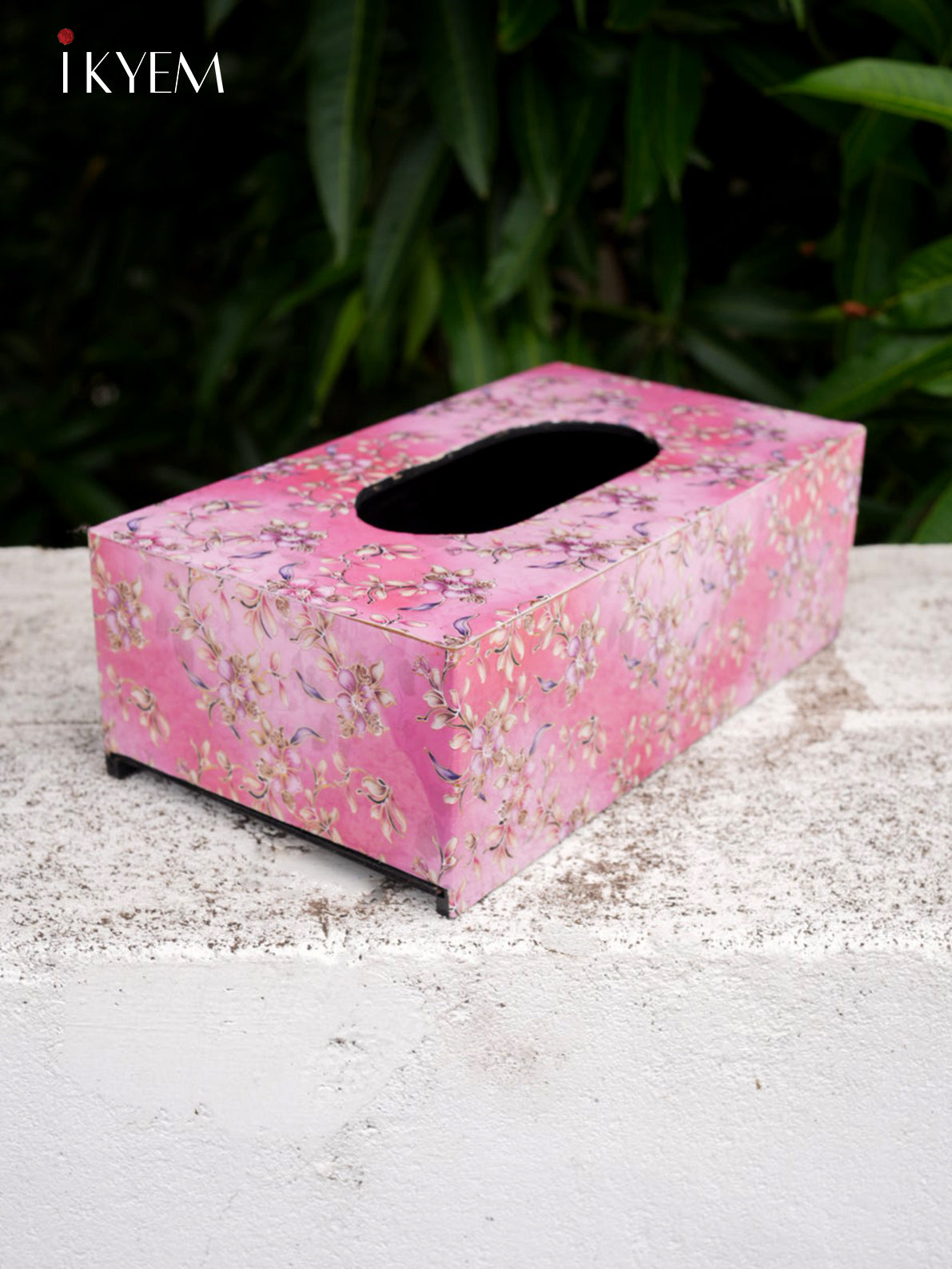 Printed Wooden Tissue Box