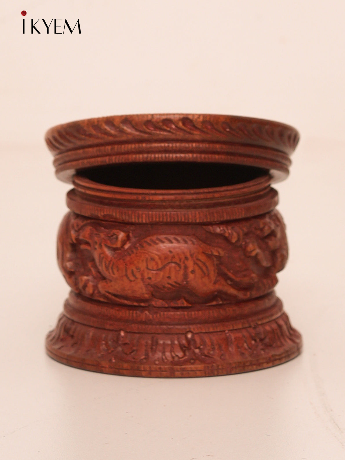 Handcrafted Wooden Kumkum Box