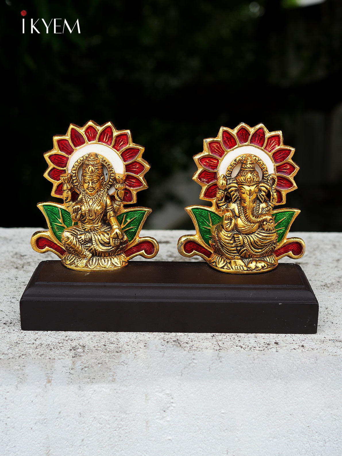 Ganesha Lakshmi Idol