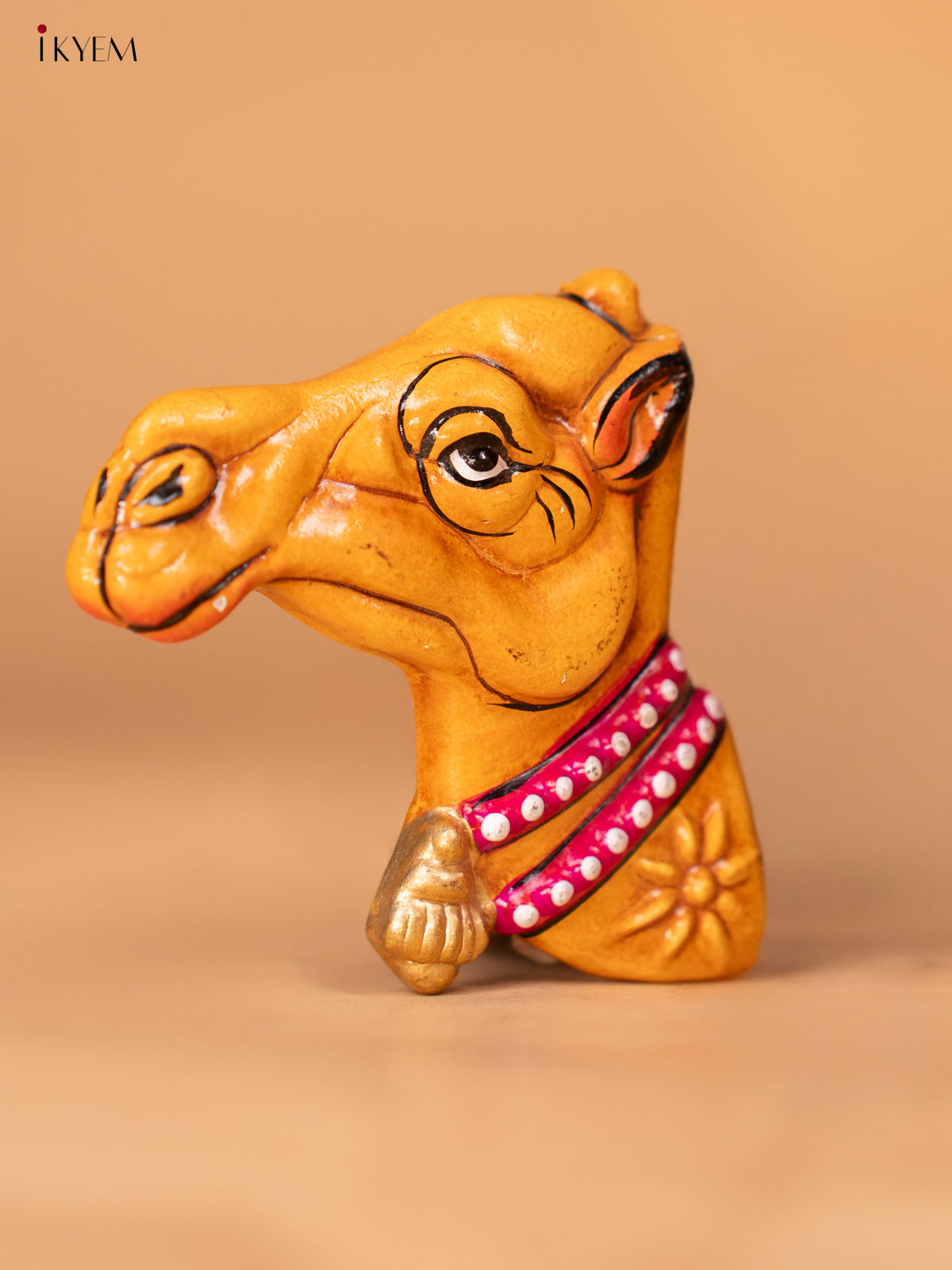 Wooden Camel Head Small - 4GJ03812