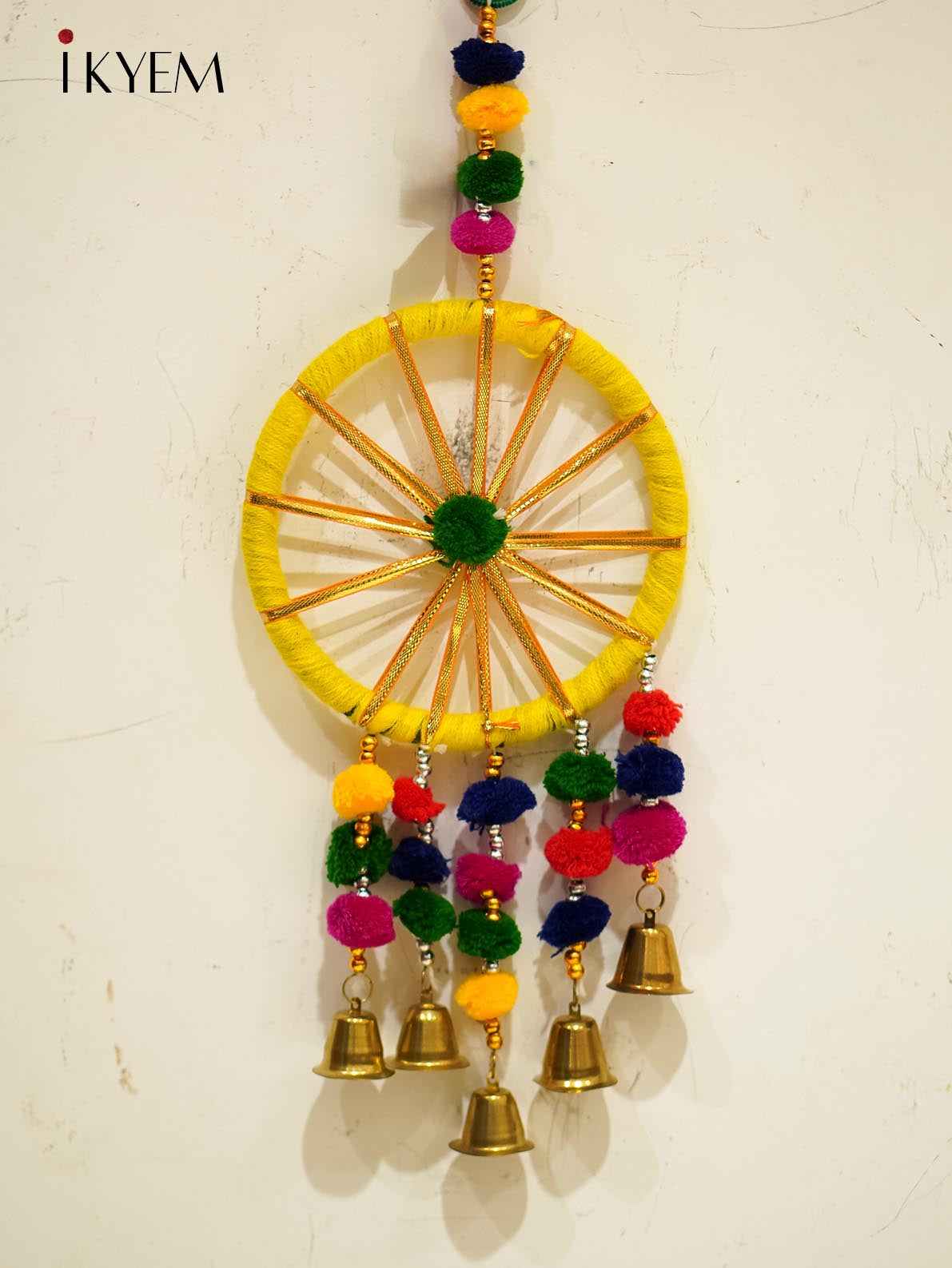 Golden Chakri with Woolen Pom pom & Bell