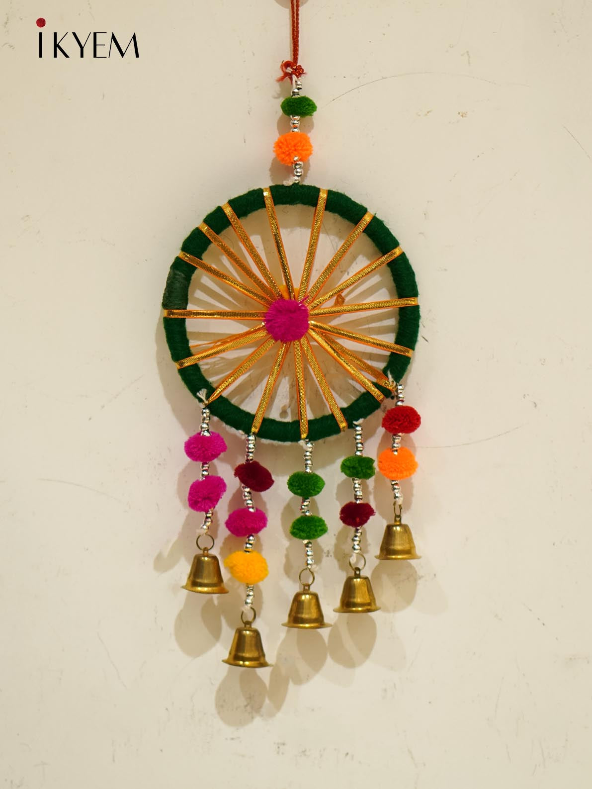 Golden Chakri with Woolen Pom Pom & Bell