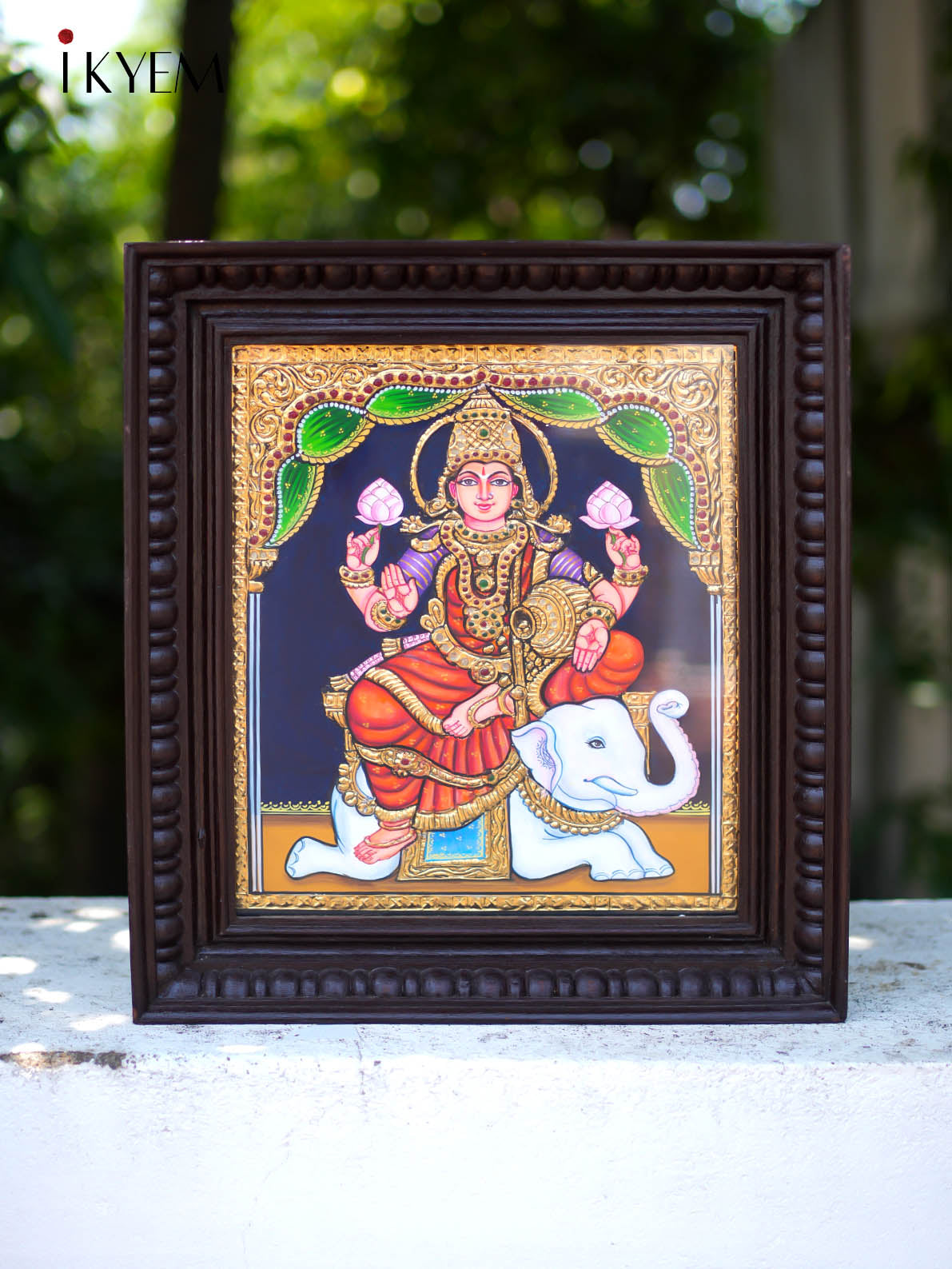 Goddess Lakshmi Tanjore Painting