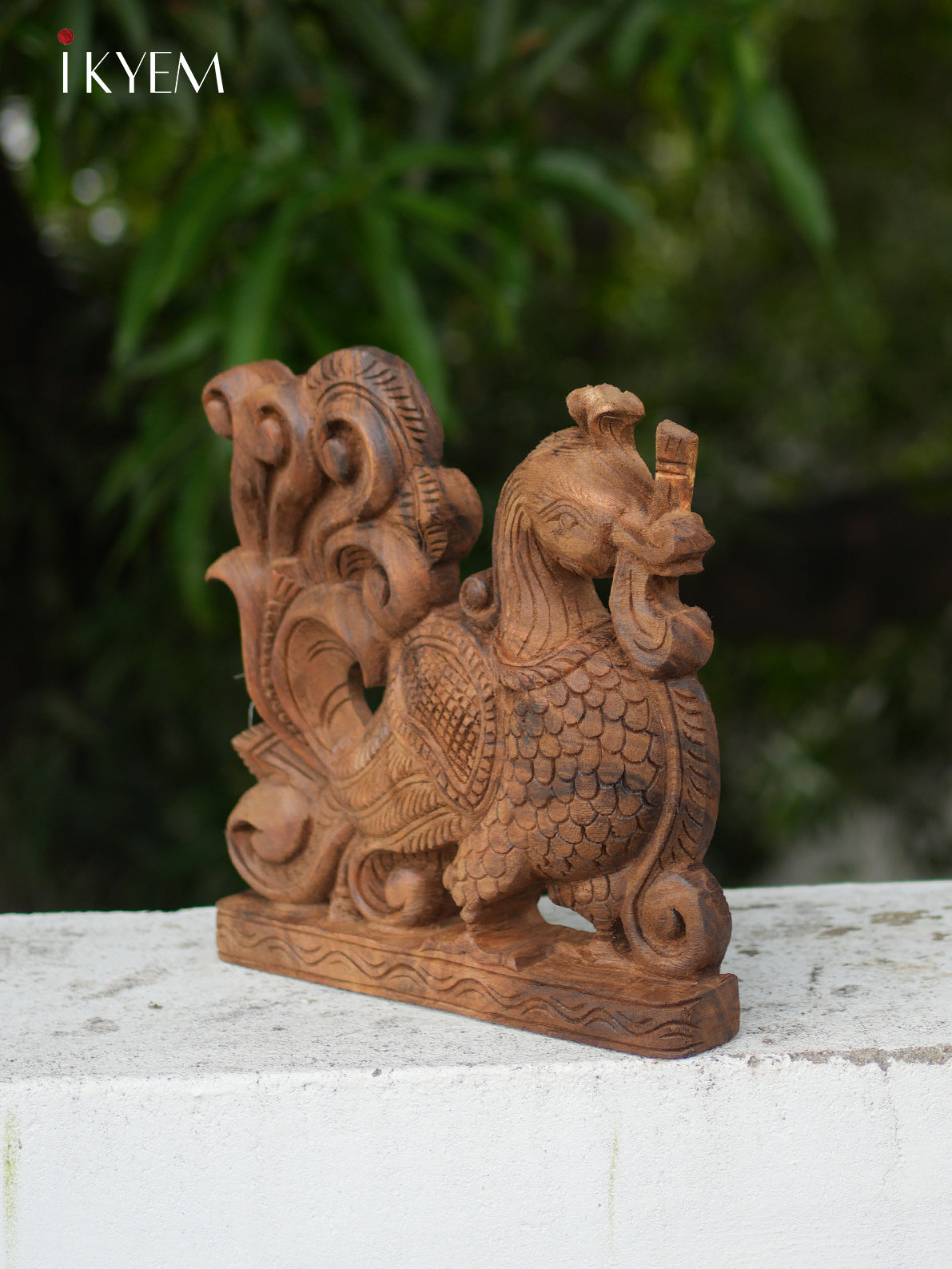 Hand Carved Wooden  Annapakshi Bracket