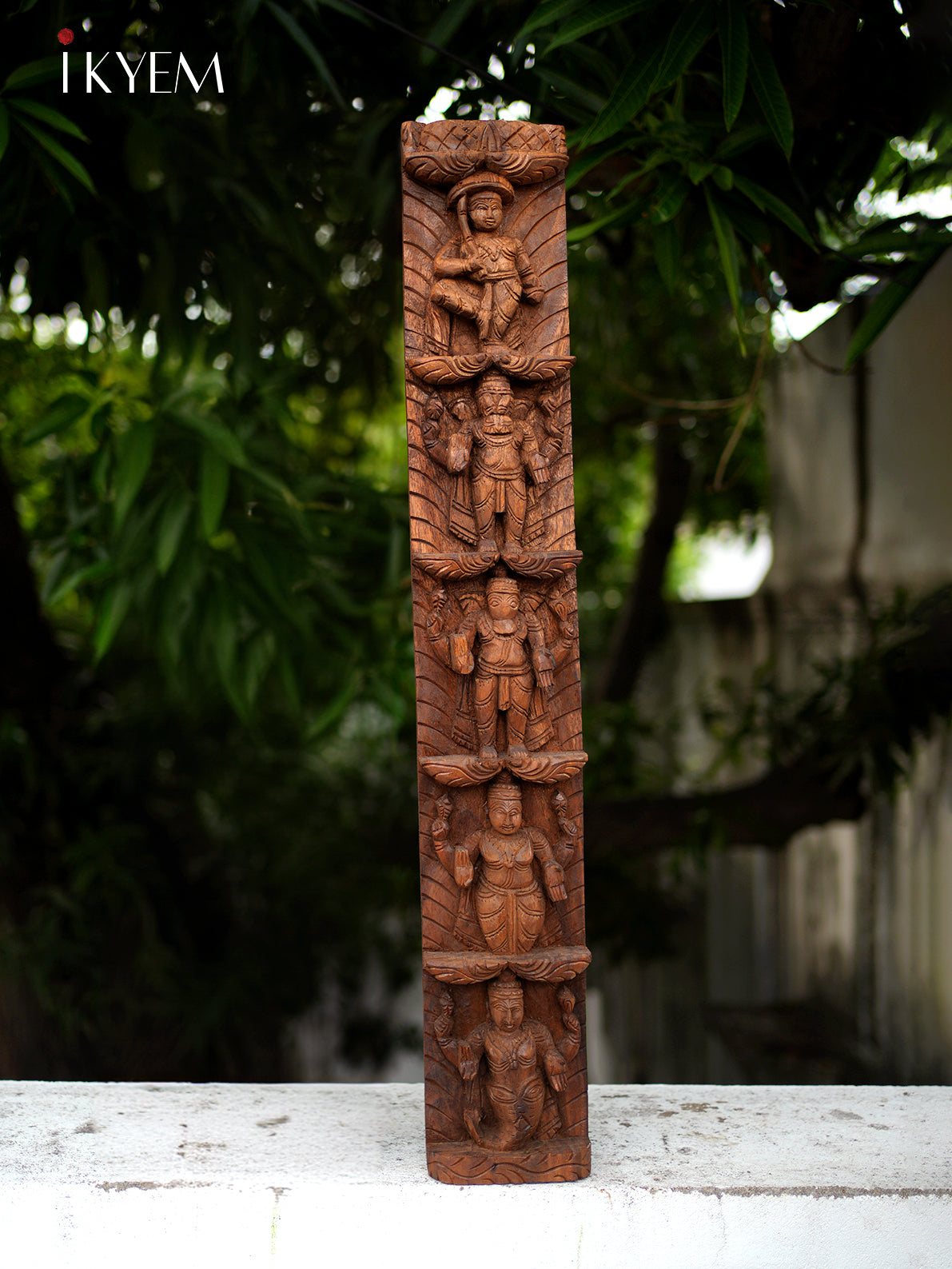 Wood Dasavatharam Panel (Pair)