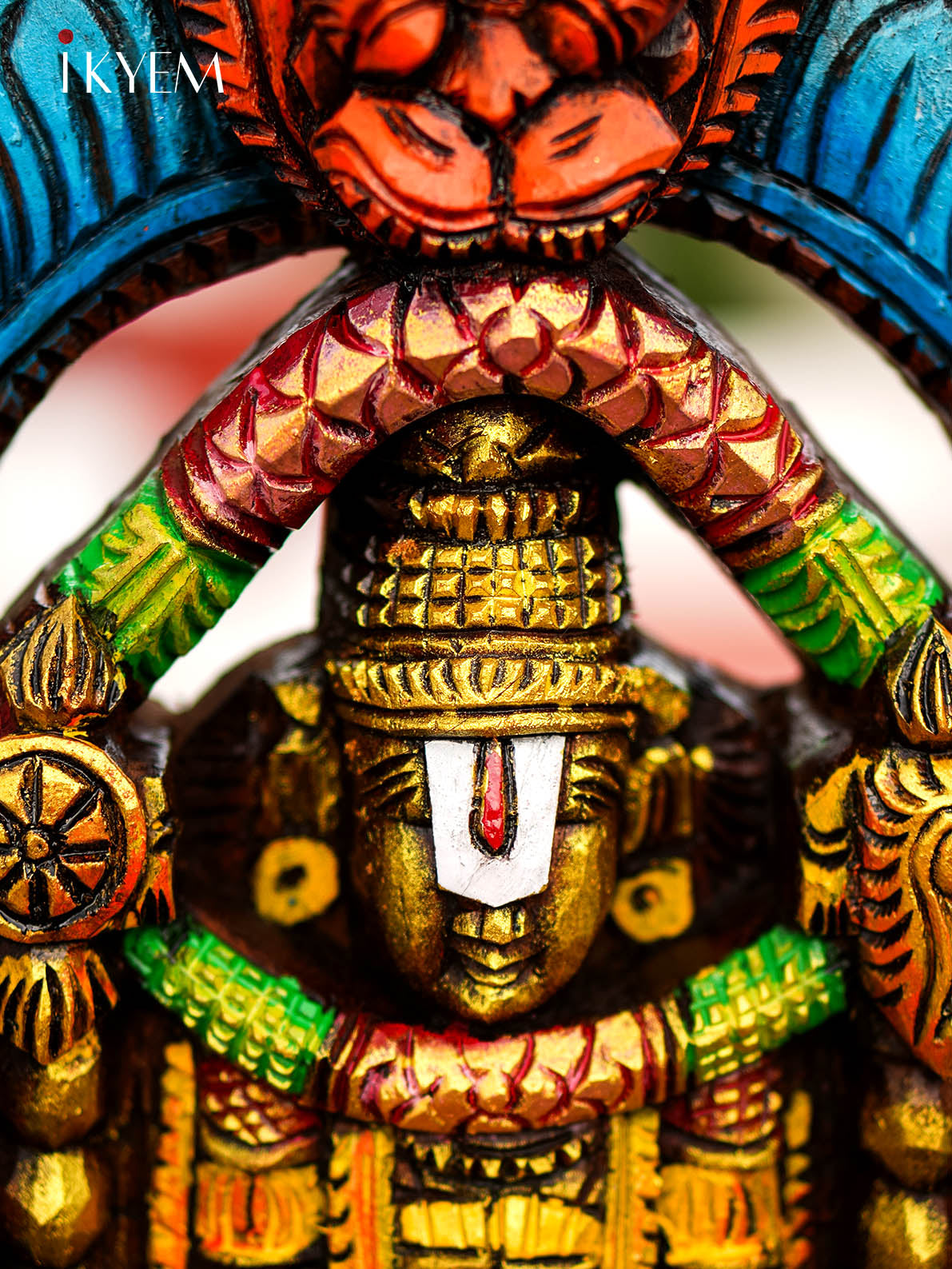 Hand Painted Lord Balaji