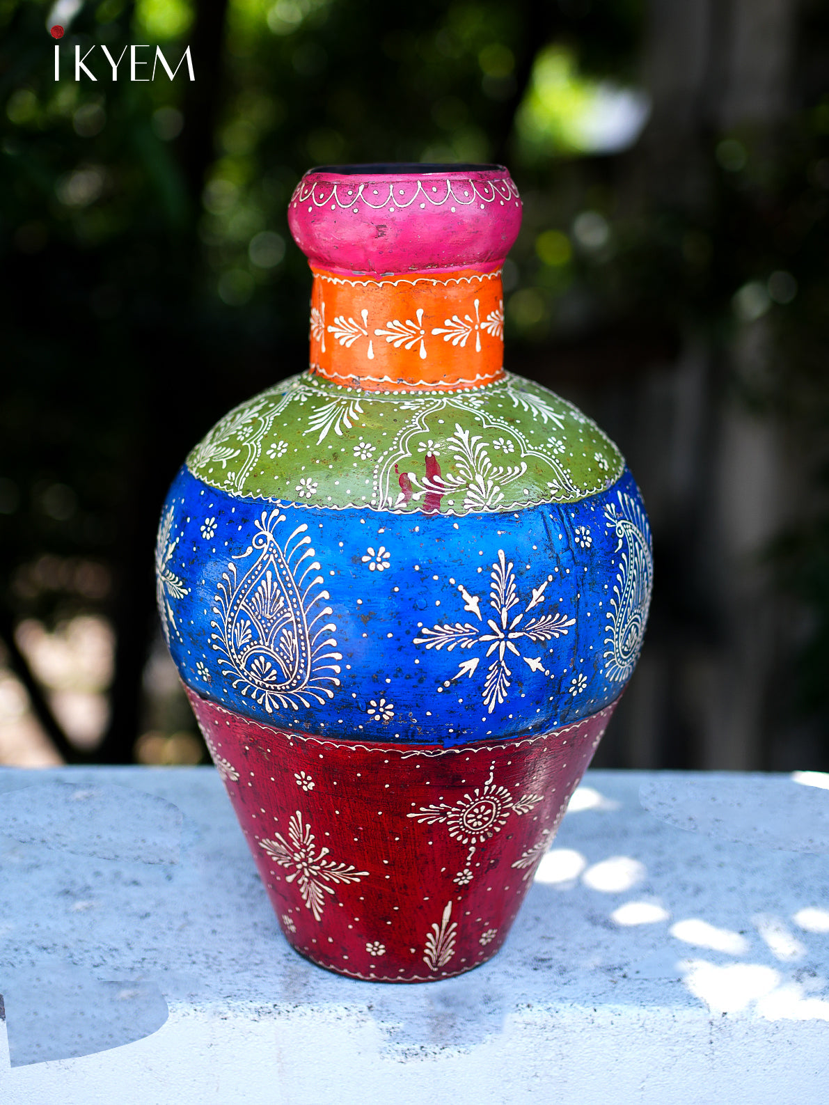 Hand Painted flower Vase