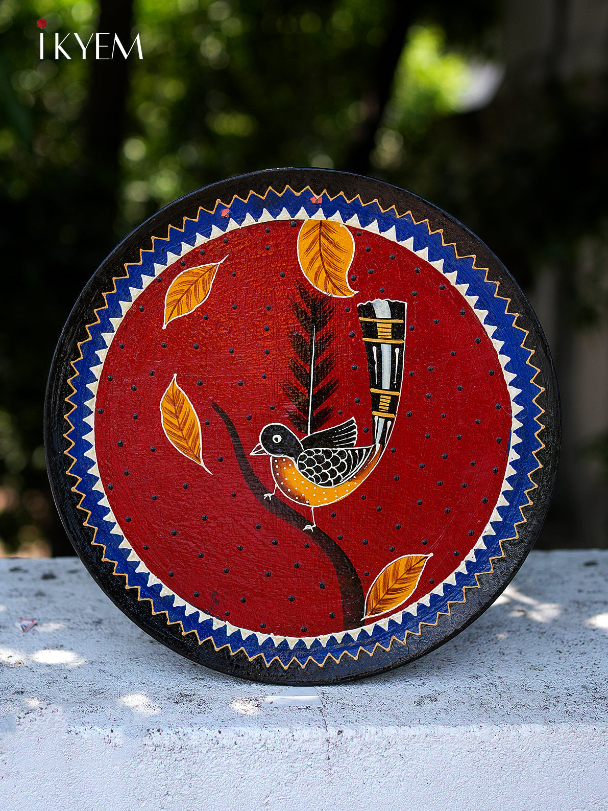 Hand painted Wooden Plates