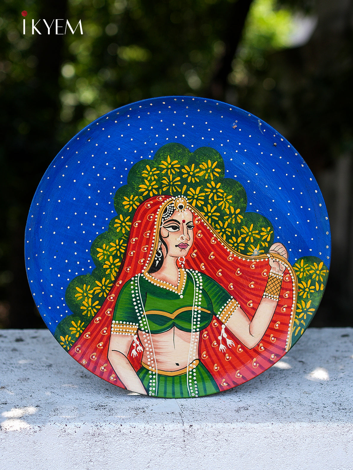 Hand painted Wall Plate