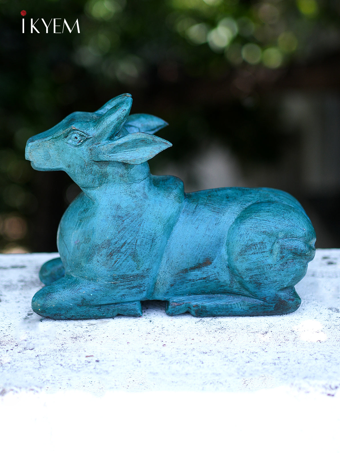 Turquoise Wooden Nandi